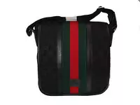 woman gucci discount sac 2013 bon sac h153 noir 23cmx25cmx7cm